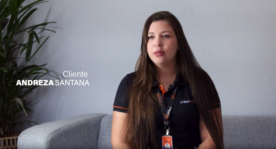 Depoimento em vídeo - Andreza Santana